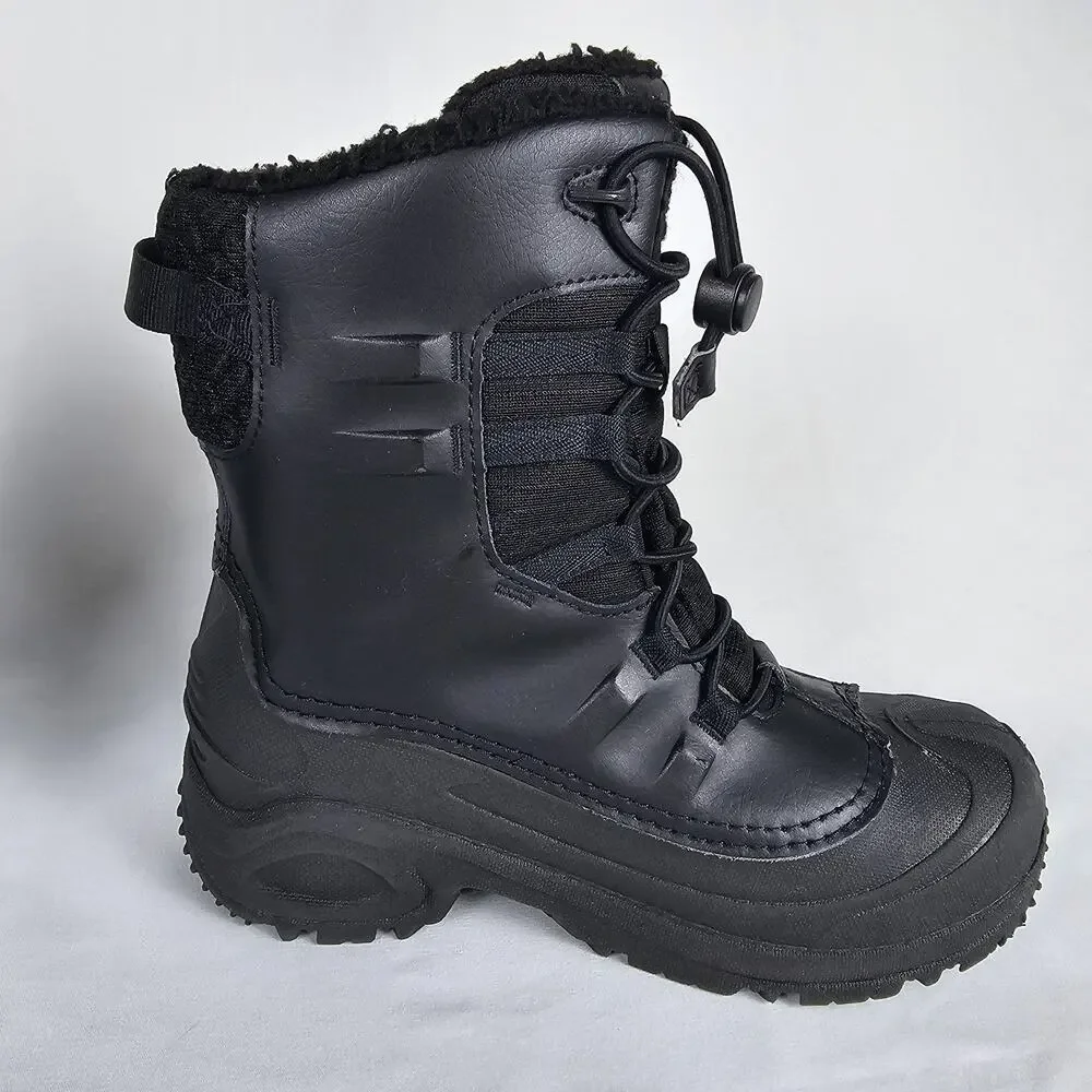 Columbia Bugaboot Celsius Kids Boots Size 5, 1945701010 Black